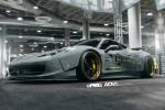 Ferrari 458 Italia by Liberty Walk and Platinum Motorsport on ADV.1 Wheels 2014 года